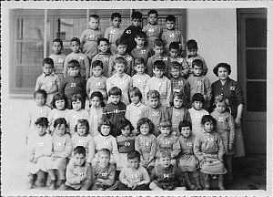 ECOLE PAUL BERT GARCONS 1957 CP